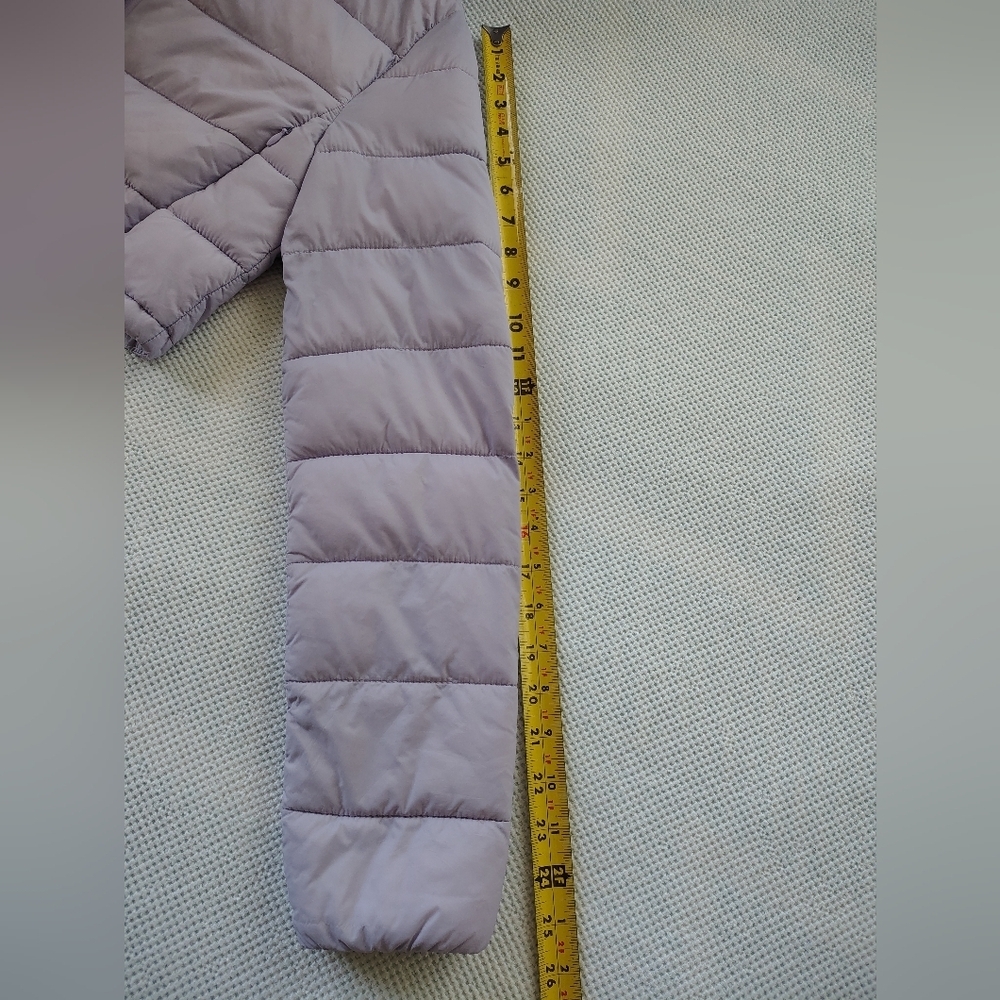 Zara Women's Lavender Puffer Jacket Size S - Picture 6 of 7